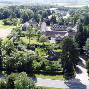 Burrough Court Aerial View