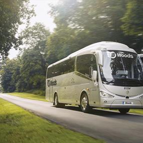 Woods coach on road