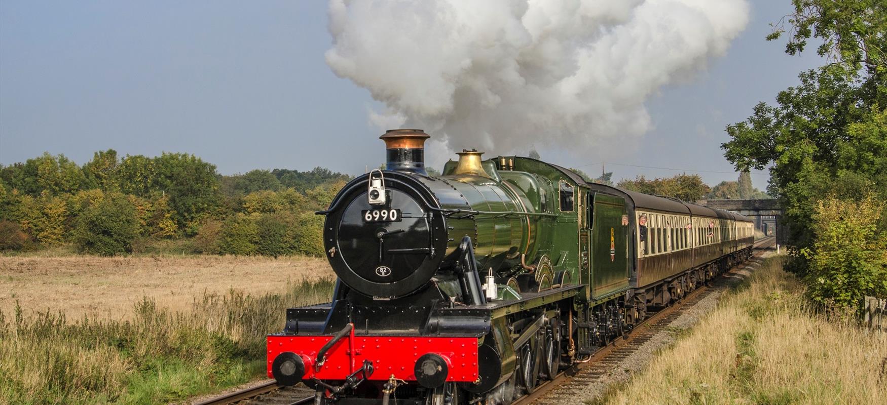 Great Central Railway Train from front