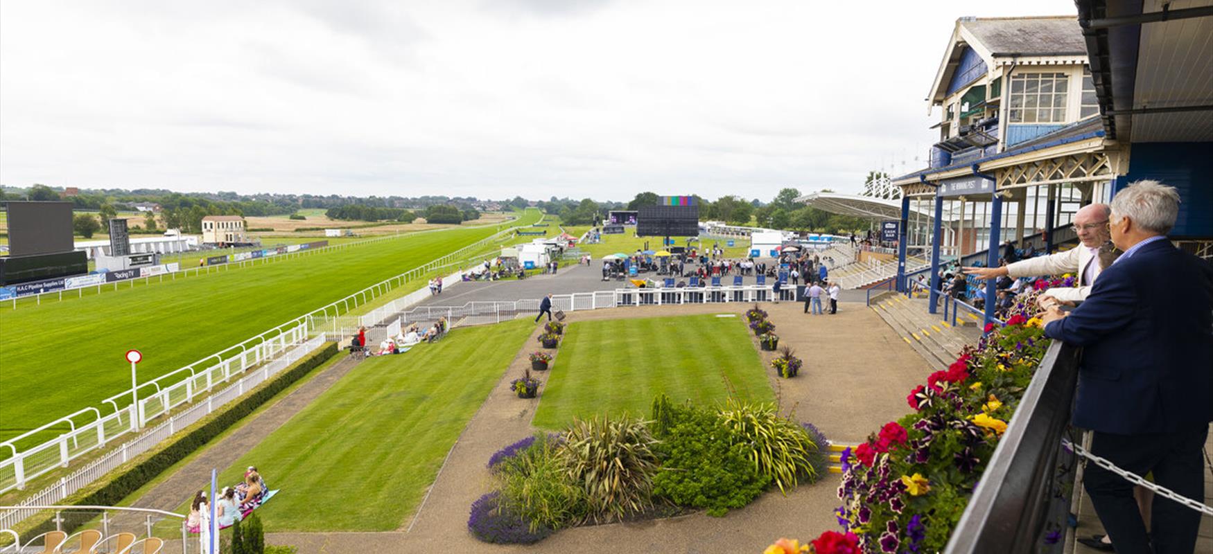 Leicester Racecourse Stand View