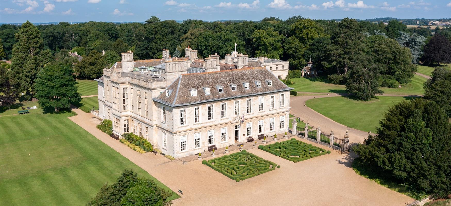 Stapleford Park Country House Hotel Front Exterior