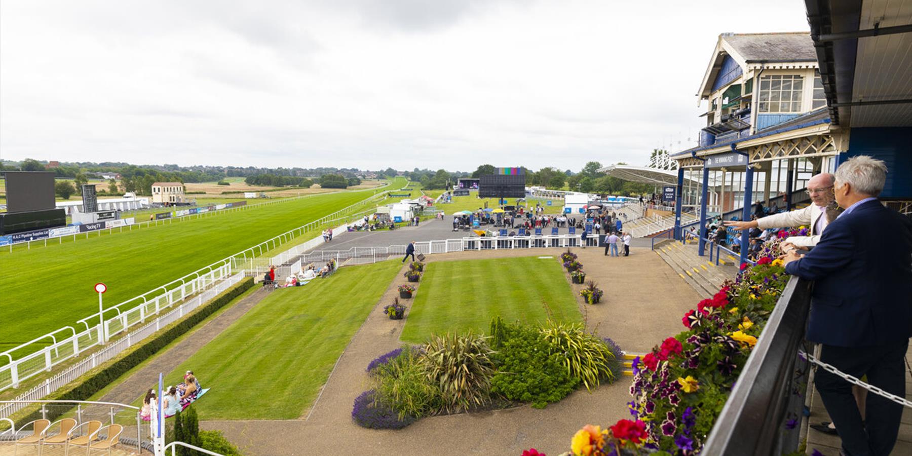 Leicester Racecourse Stand View