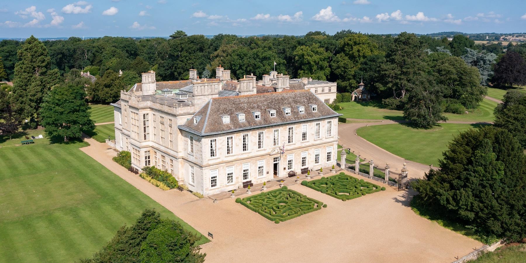 Stapleford Park Country House Hotel Front Exterior