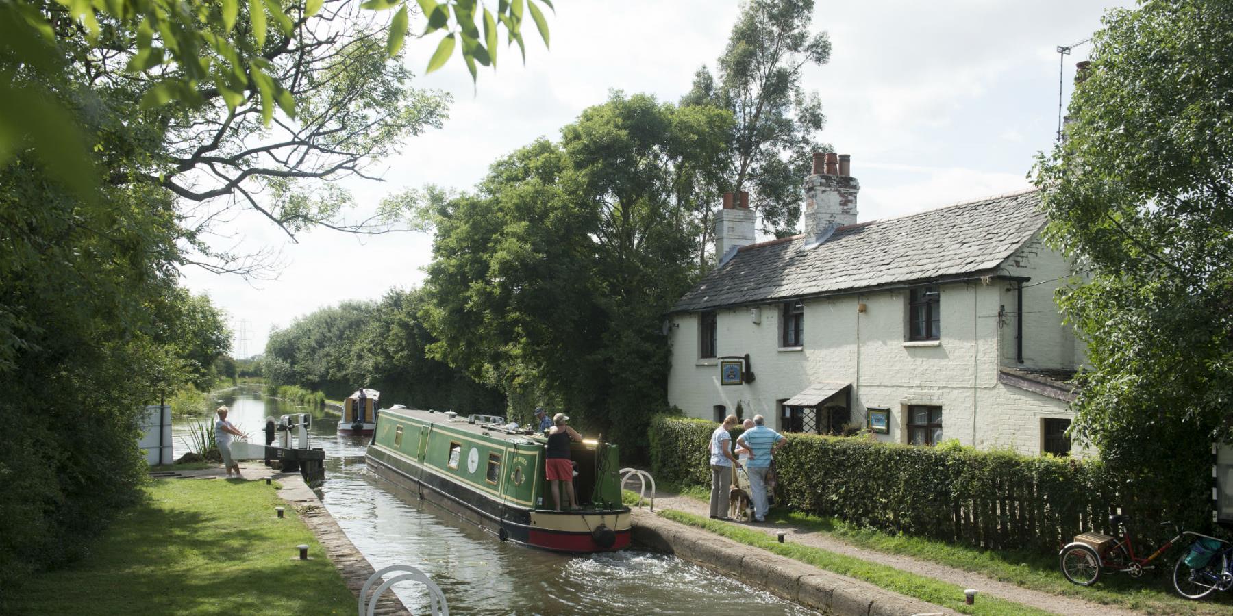 Image result for King's Mill Lock tea rooms Leicester