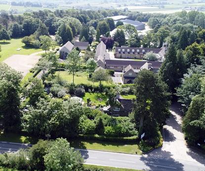 Burrough Court Aerial View