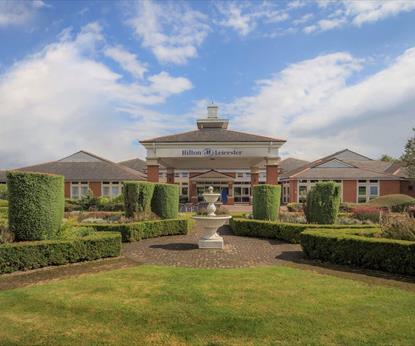 Hilton Leicester Hotel Front Exterior