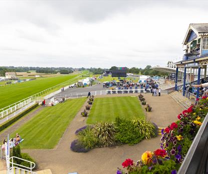 Leicester Racecourse Stand View