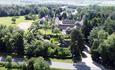 Burrough Court Aerial View