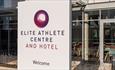 Elite Athlete Centre & Hotel Exterior Sign