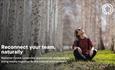 National Forest Corporate Experiences woman sitting in forest