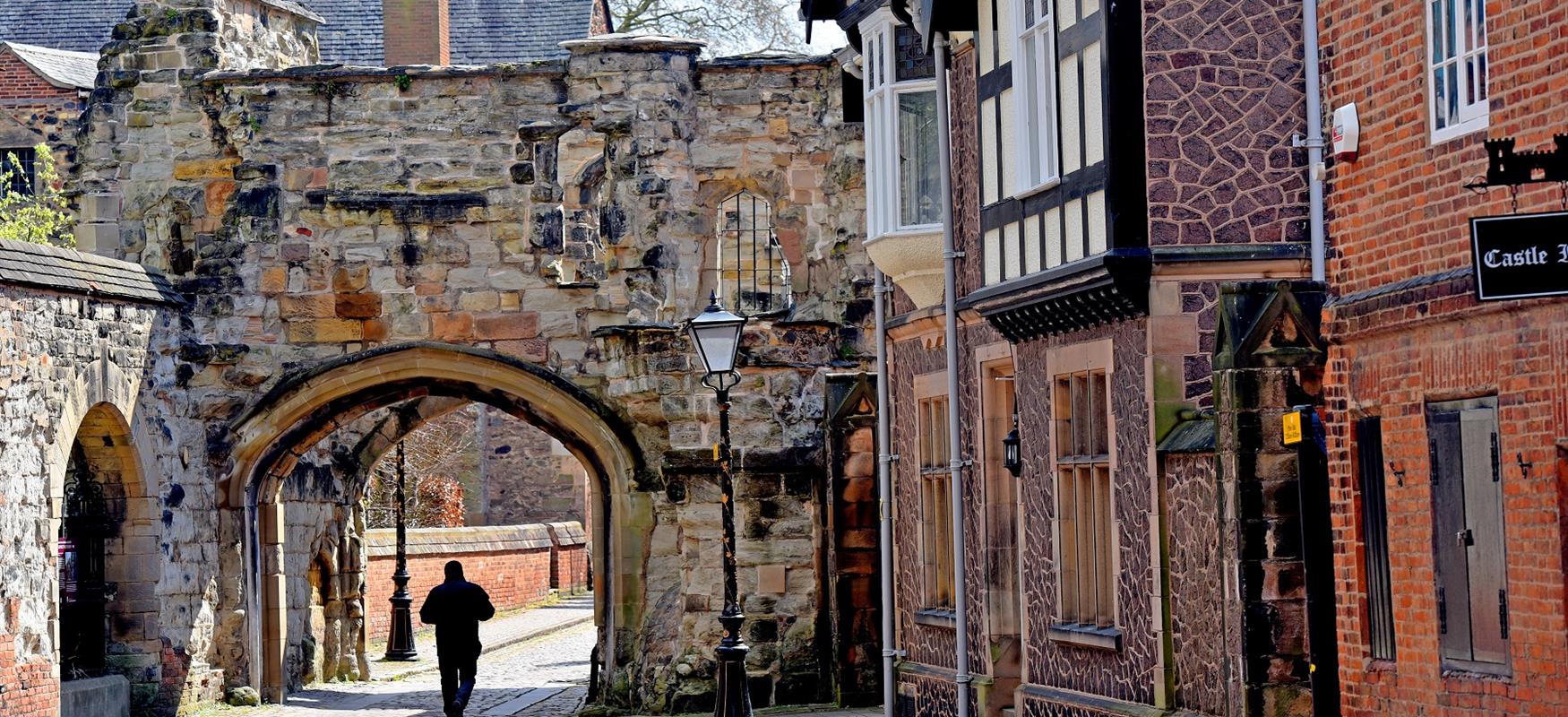 Leicester Castle Gate